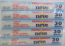 Lote Artigos Supermercado/Loja: Rolos Película Aderente "Neve" 30 mts