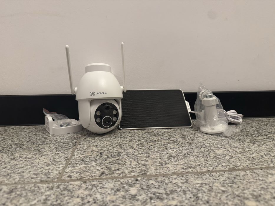 Kamera Zewnetrzna cococam 2k z solarem