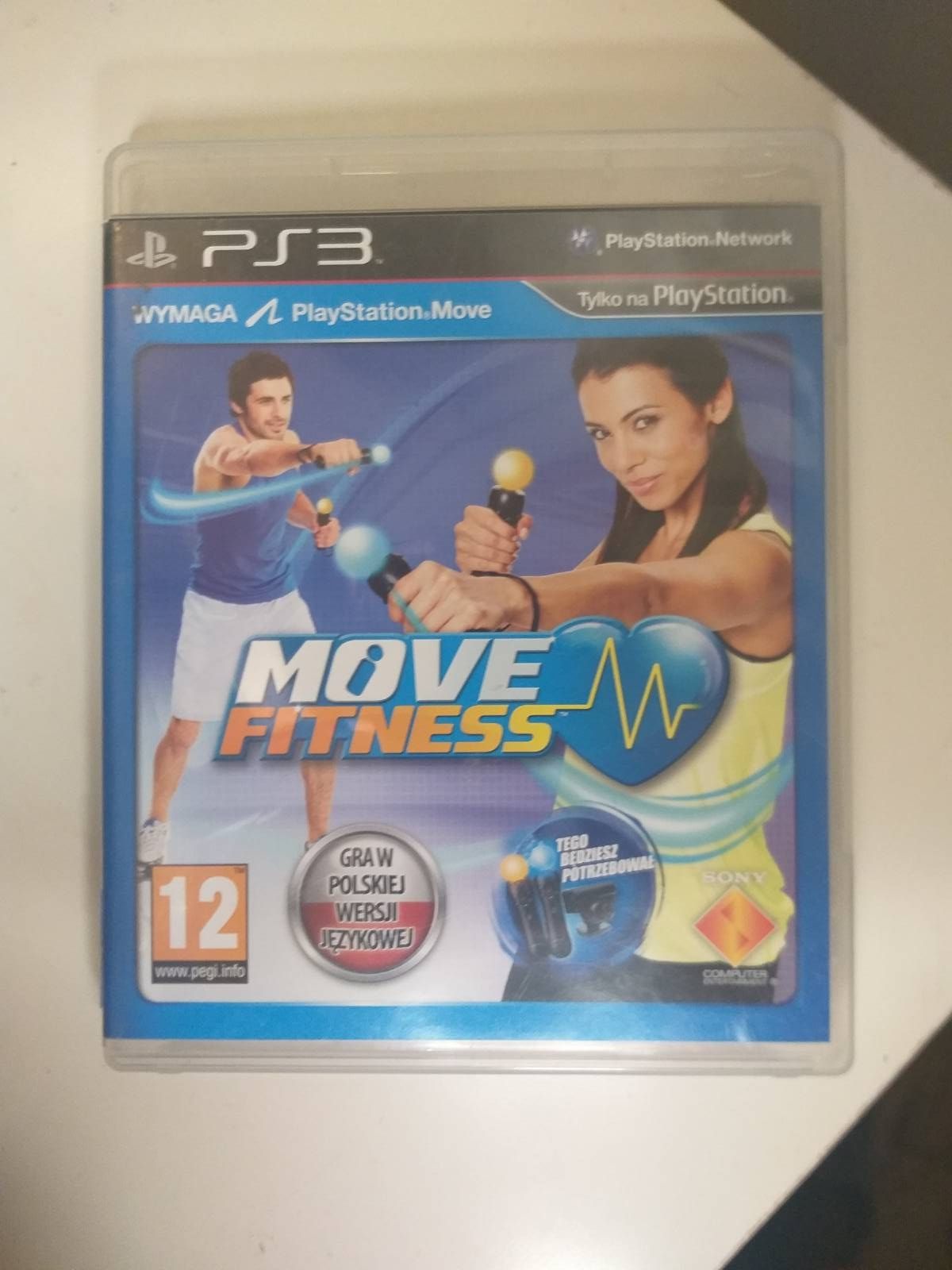 Gra: Move Fitness PS3 Play Station PL Pudełkowa