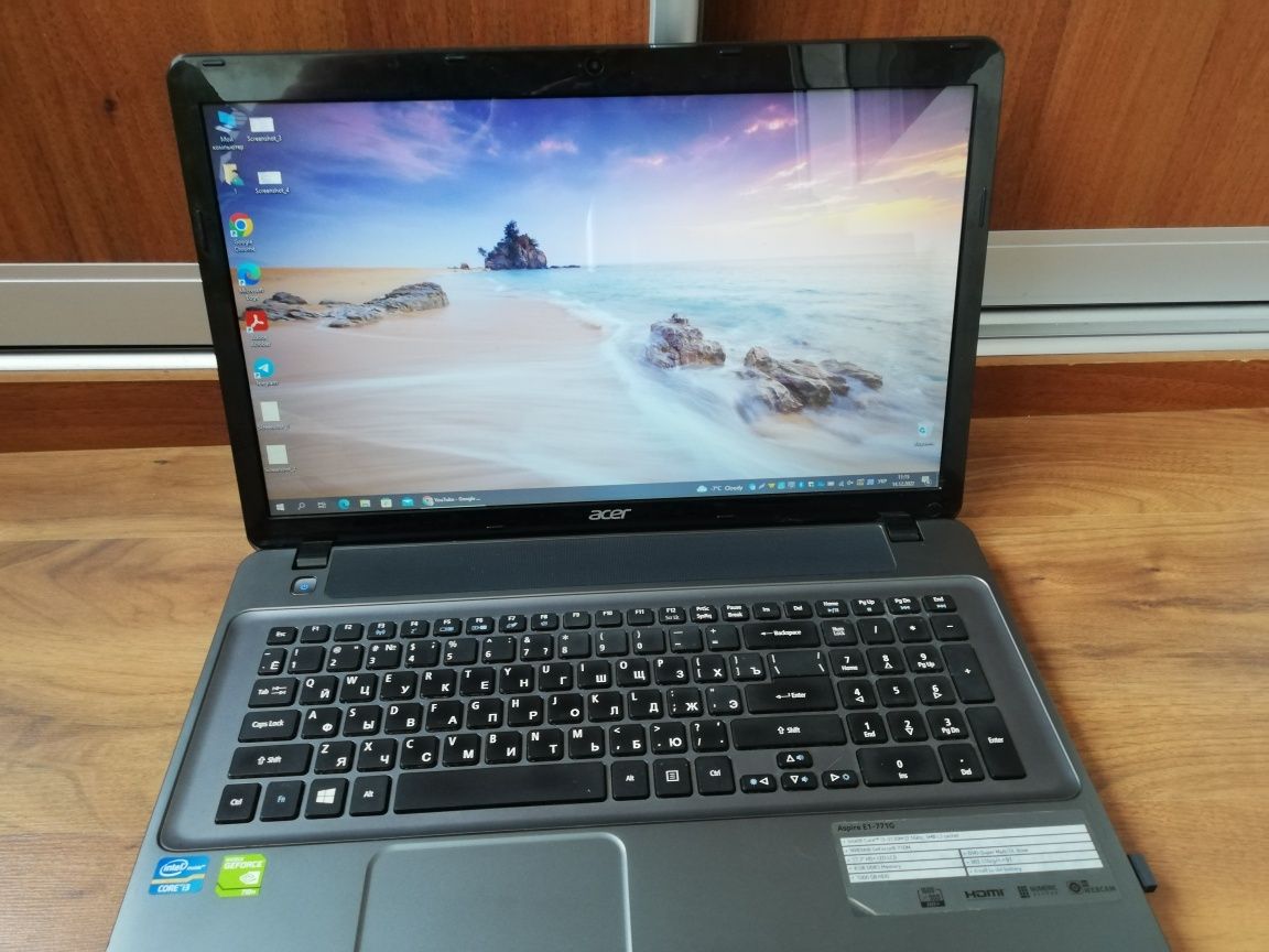 Ноутбук Acer Aspire E1-771G, 17"дюймов