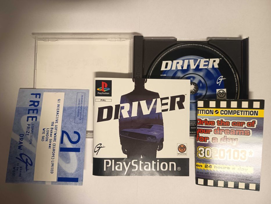 Driver PSX PS1 PlayStation angielska komplet