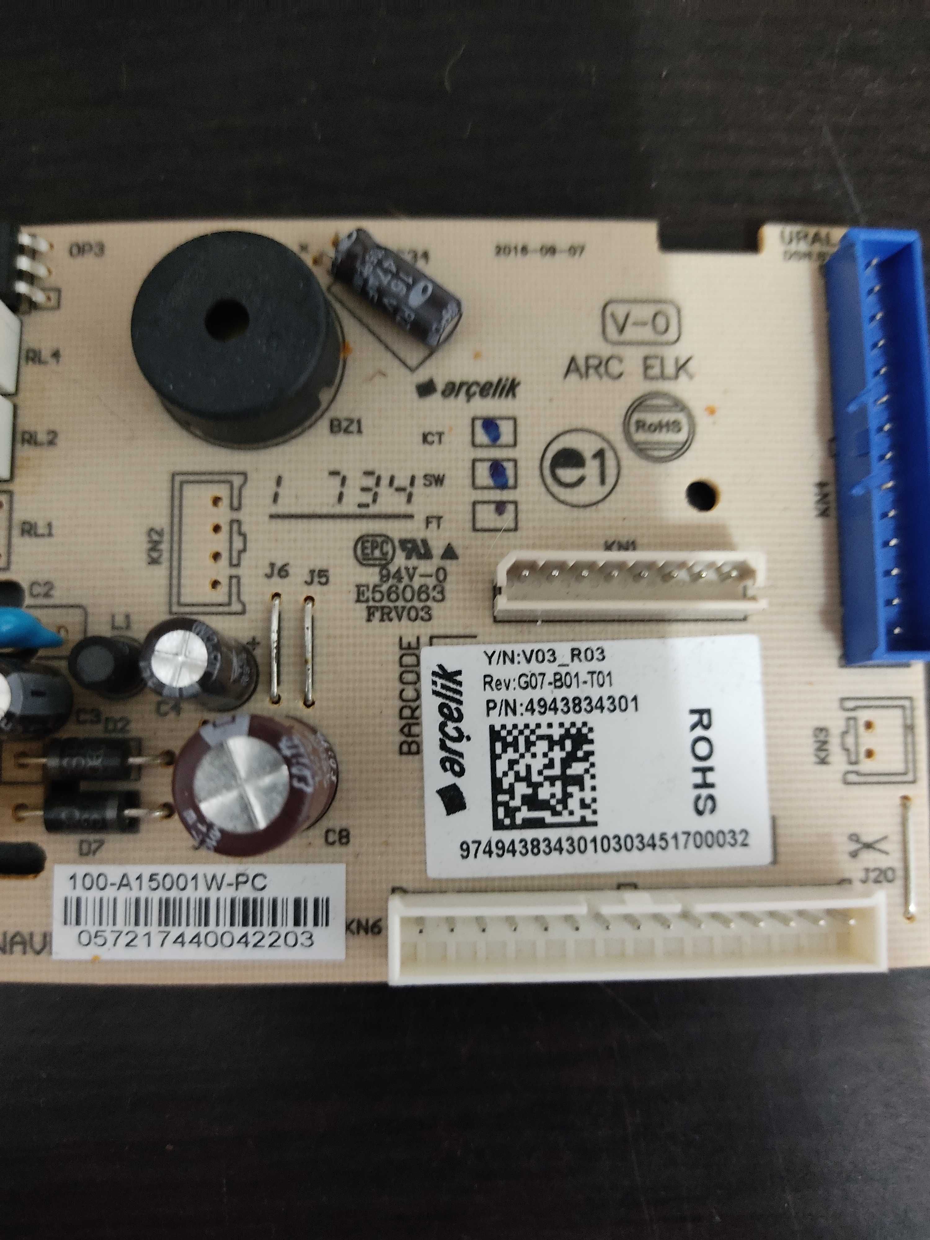 Elektronika lodówki Beko RCNA_365_K20ZW