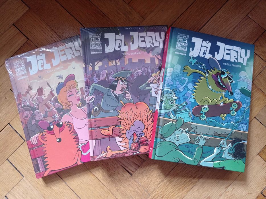 Jeż Jerzy Dzieła zebrane tomy 2 3 4 Rafał Skarżycki Tomasz Leśniak KG