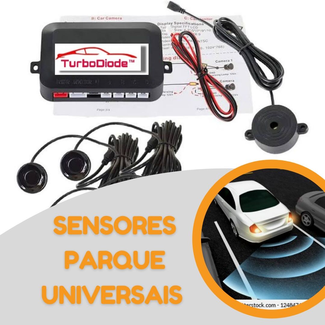 Kit sensores de estacionamento universal