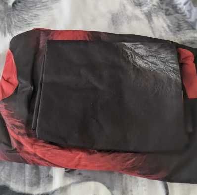 Комплект постельного белья с принтом