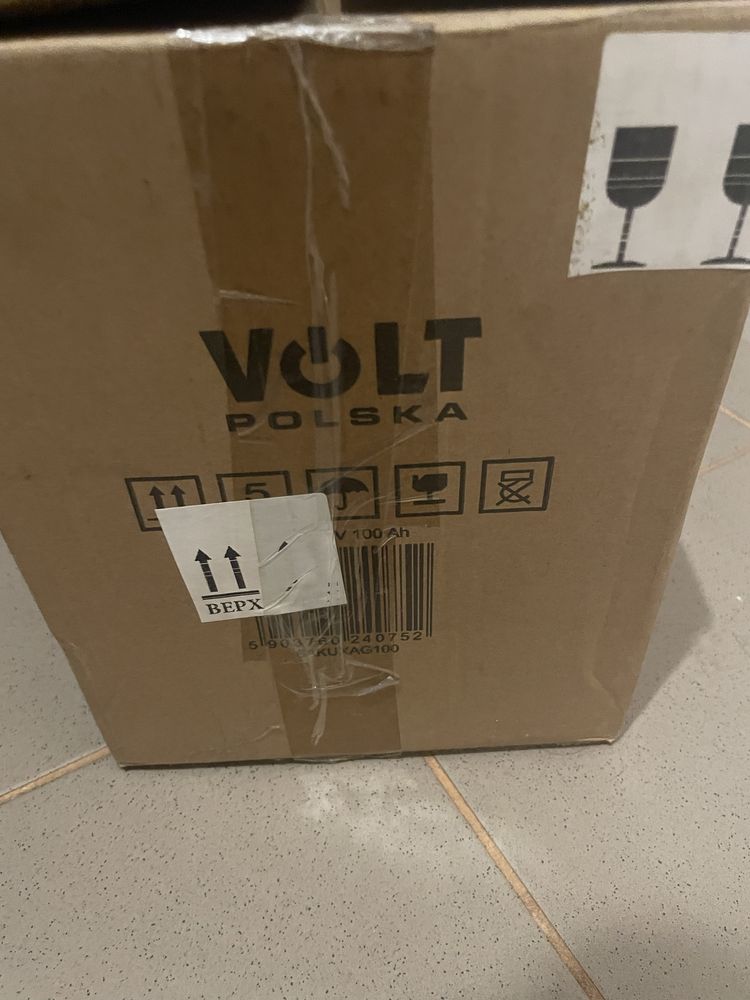 Акумулятор гелевий Volt agm 100ah12v