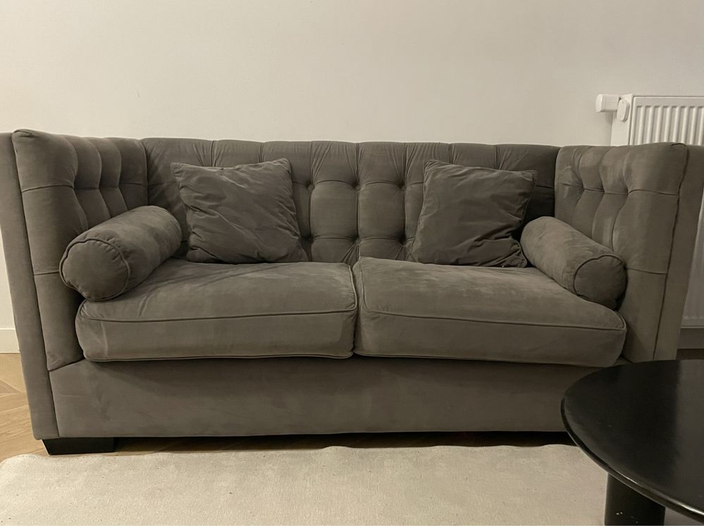 Sofa Mint Grey nierozkladana