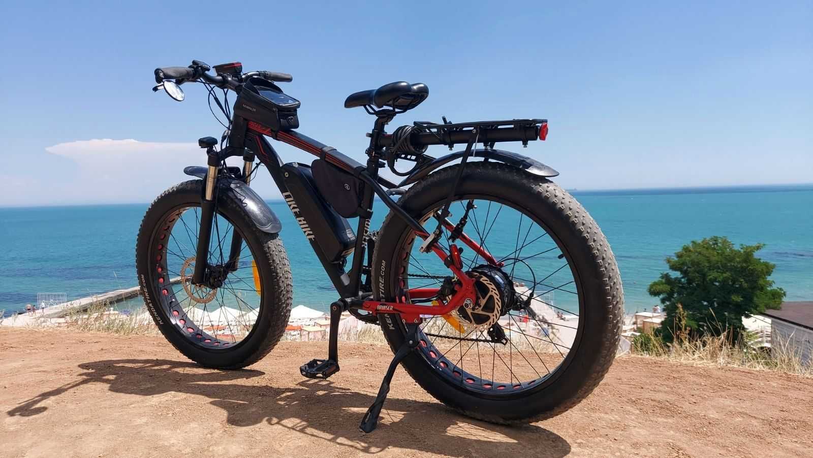 Электровелосипед LIKE.BIKE Bruiser Red 500 w / 48 v