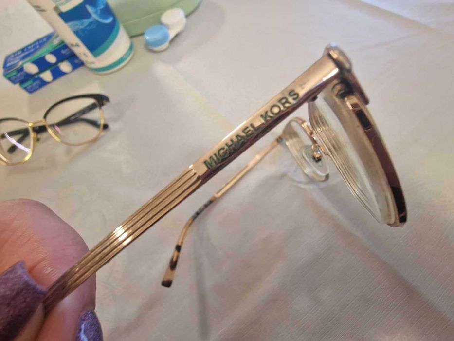 2 Óculos Graduados -Michael Kors e Ralph Lauren -Miopia e Astigmatismo