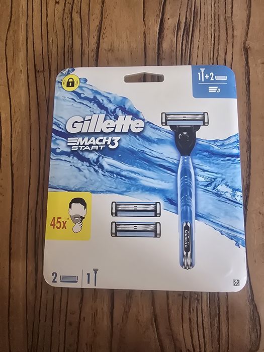 Maszynka gillette mach3 + dwa wkłady