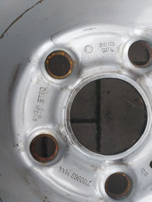 Felgi stalowe MAN TGE 2017- VW Crafter 2017- 16" 5X120 et60