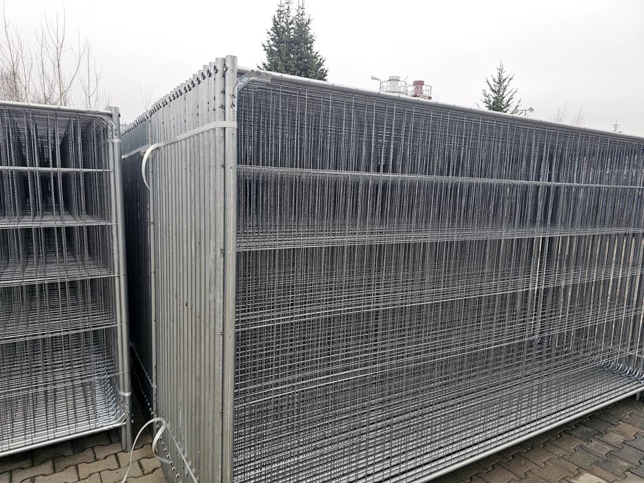 NOWE WZMOCNIONE - Tymczasowe ogrodzenia budowlane od Producenta