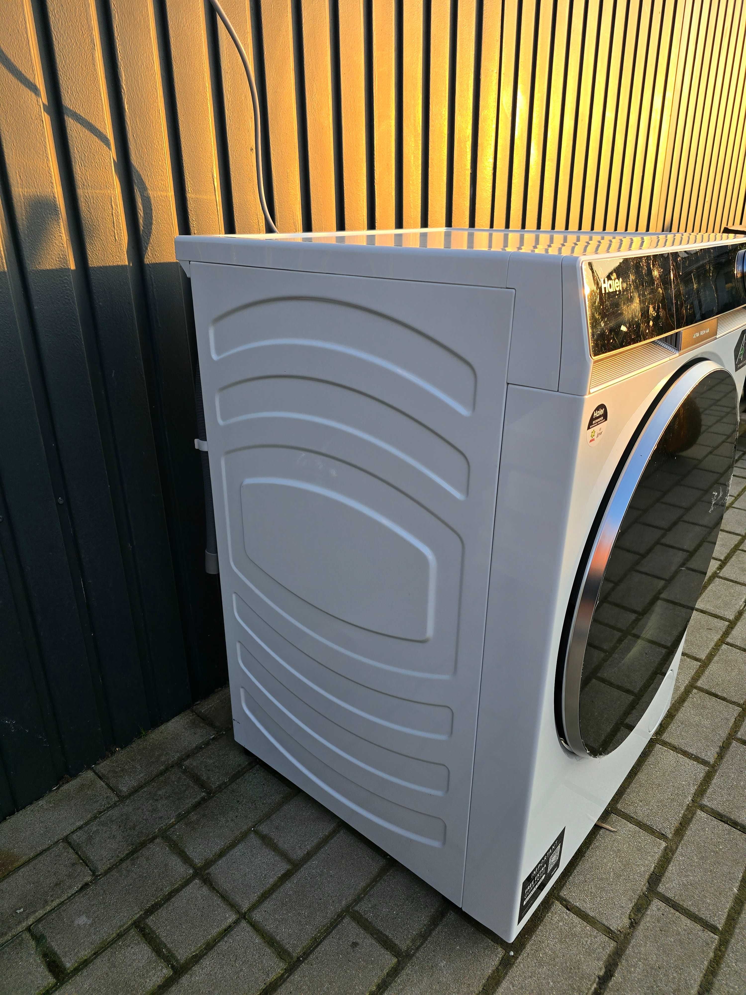 Pralka Haier X series 10kg jak nowa, AI, autodozowanie, inwerter, WIFI