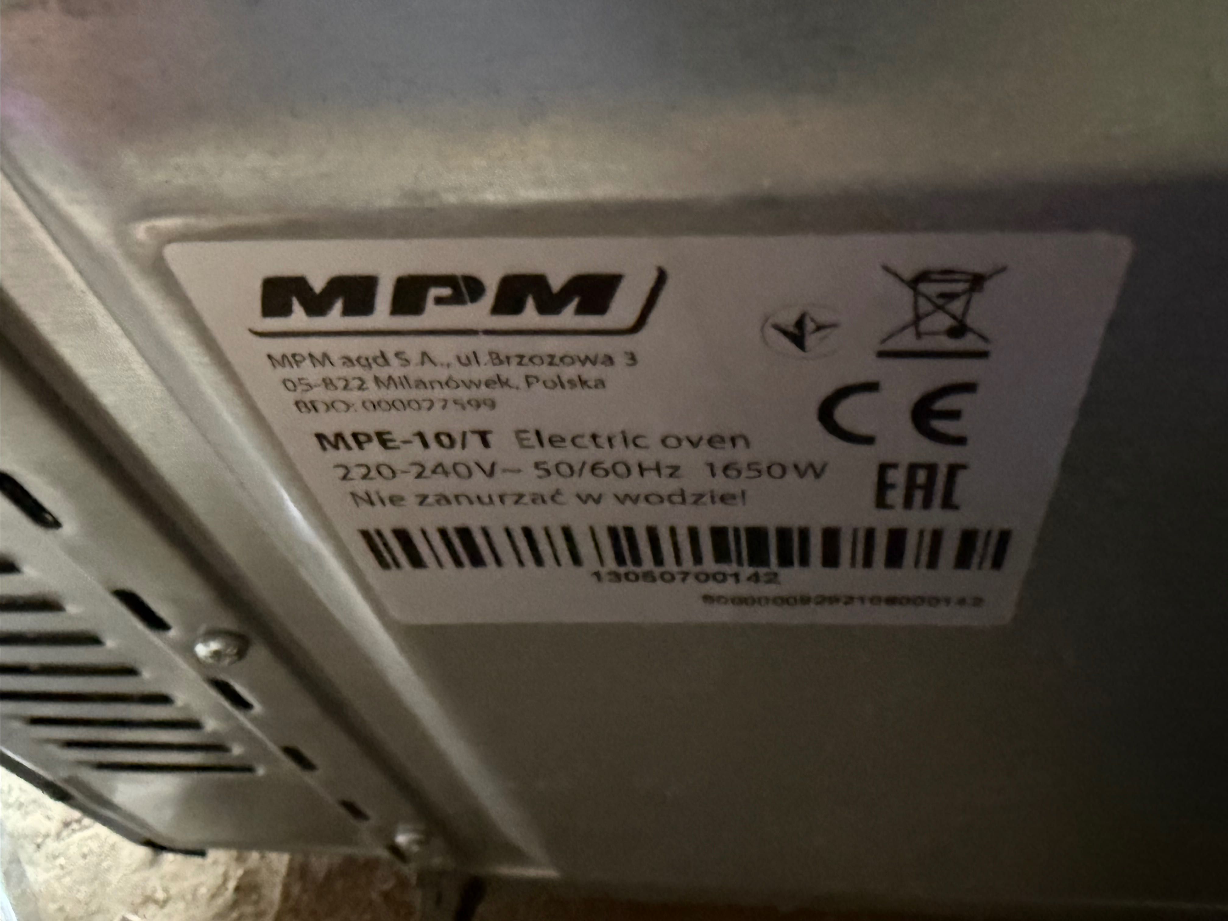 mini piekarnik mpm