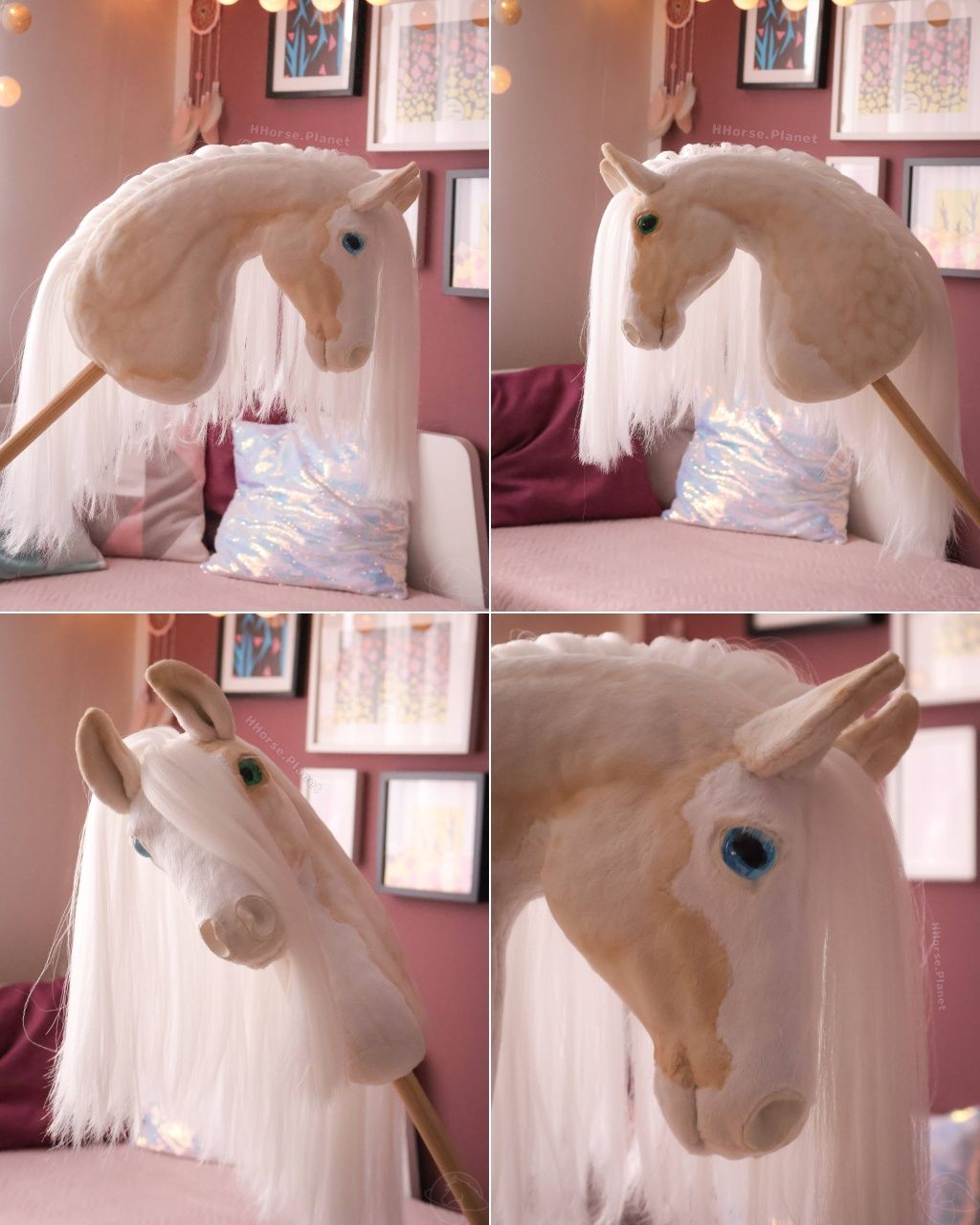 Realistyczny hobby horse (realistyk) A4-A3 z ogłowiem - ZTT Rhea