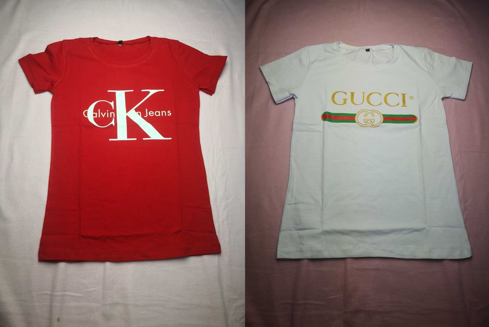 Koszulki t shirt damski Calvin Klein Ck Gucci nowość premium