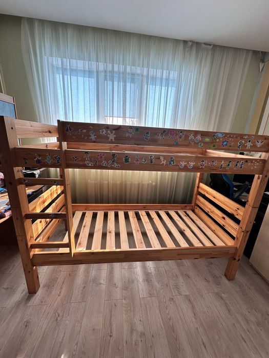 Продам двоповерхове дитяче ліжко (Дерево!)