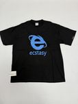 футболка Vetements Ecstasy tee black Oversize L XL