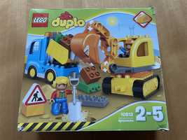 Lego duplo 10812 camião e escavadora de lagartas