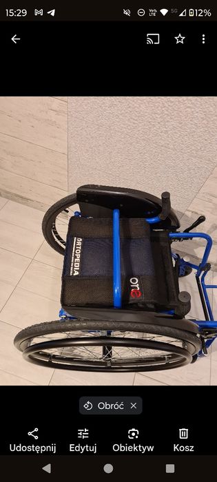 Wózek inwalidzki stan nie używany