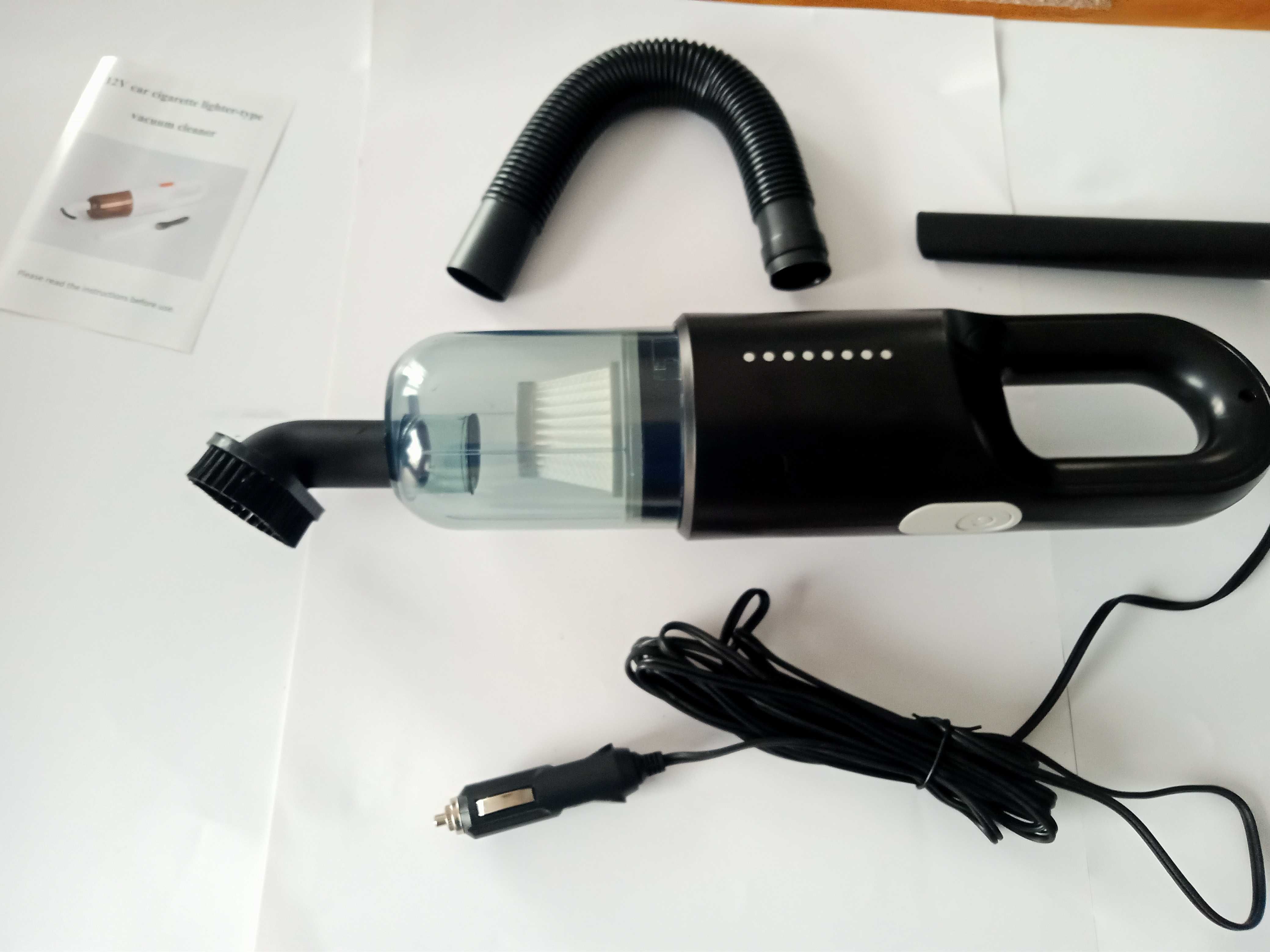 Odkurzacz samochodowy - NOWY 120W 12V - kabel 3m - OSTATNIE sztuki