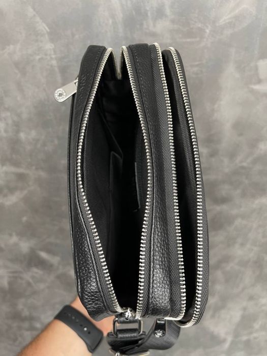 Мужская сумка Hugo Boss Чоловіча сумка через плече хьюго барсетка