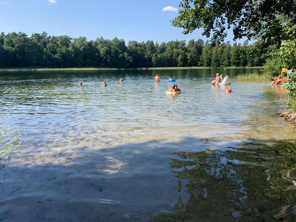 Mazury-Jerutki. Domek. 150m jez. Marksoby, las 50m