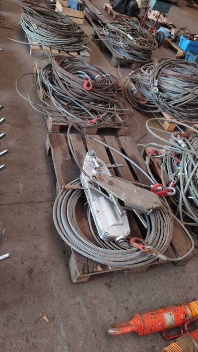 Wciągniki linowe różnych firm