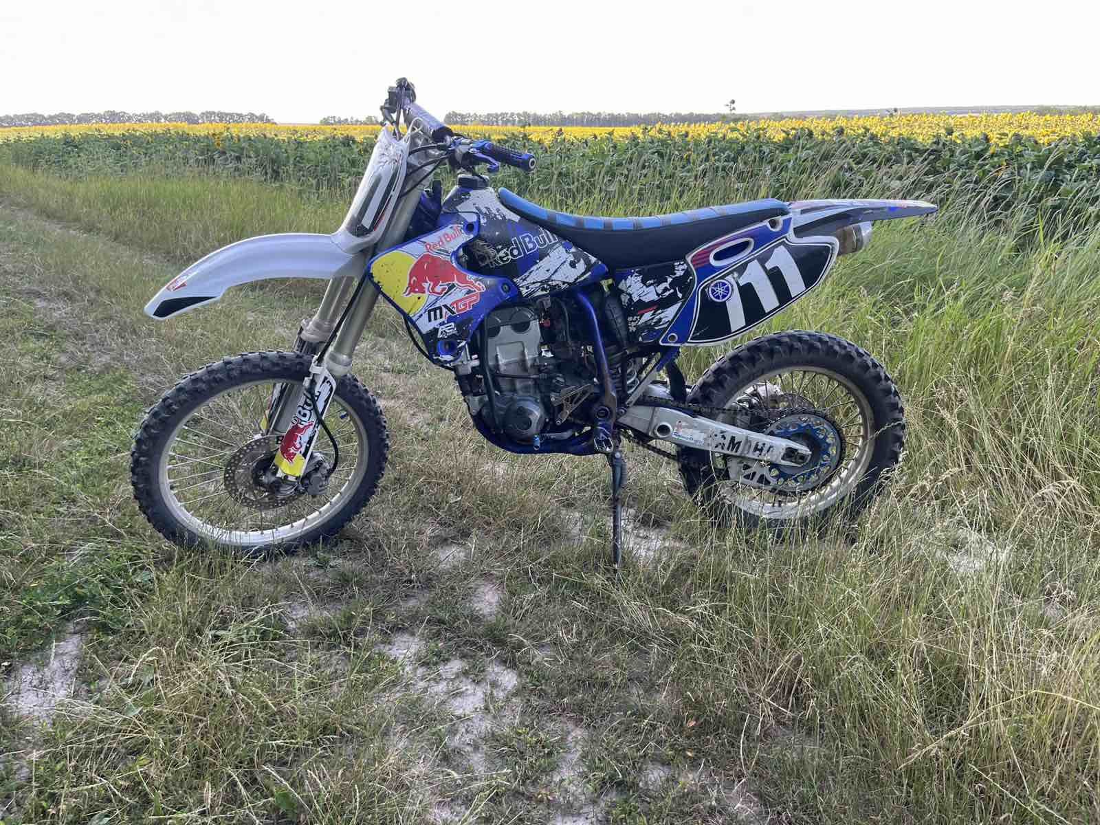 Мотоцикл Yamaha 450 yz cross