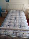 Cama ferro branca