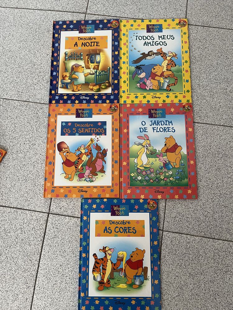 14 Livros da coleção Winnie the pooh