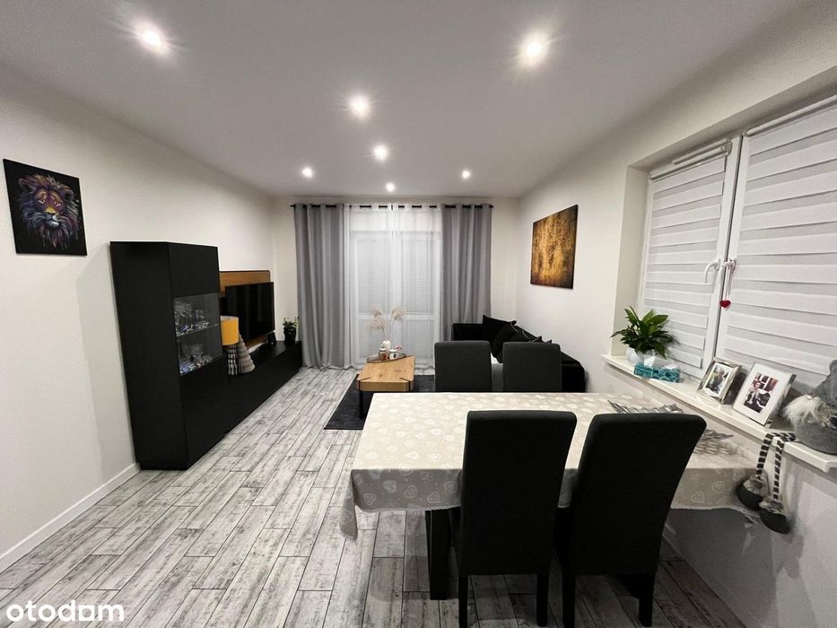 Przytulny dom pod Toruniem, przy lesie w pobliżu jezioro.