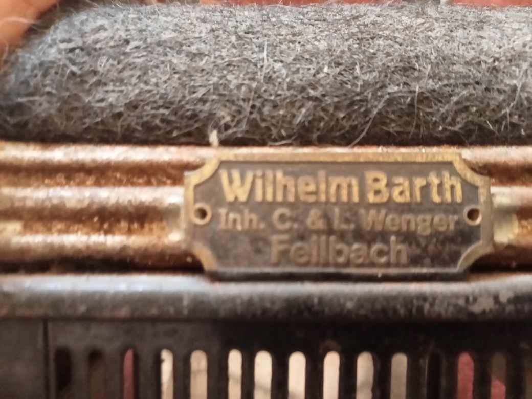 Stara latarnia lampa Wilhelm Barth Fellbach. Oryginał ANTYK XIX/XXw.