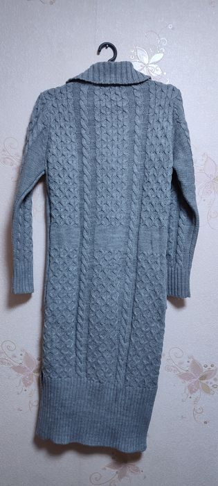 Платье вязаное женское (очень теплое)