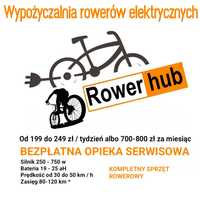 Wynajem rowerów elektrycznych