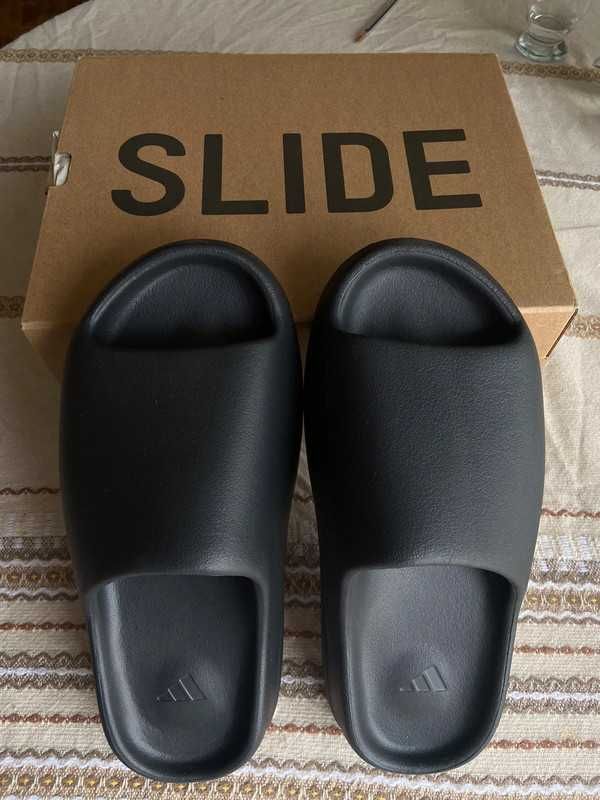 *NoweAdidas YeezySlideBlackButy*Wybór letni 40