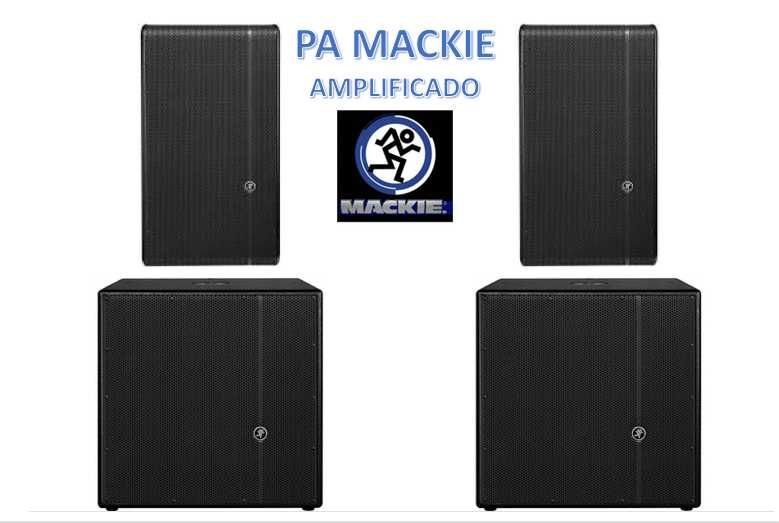 SISTEMA SOM ACTIVO Mackie - Topo de Gama