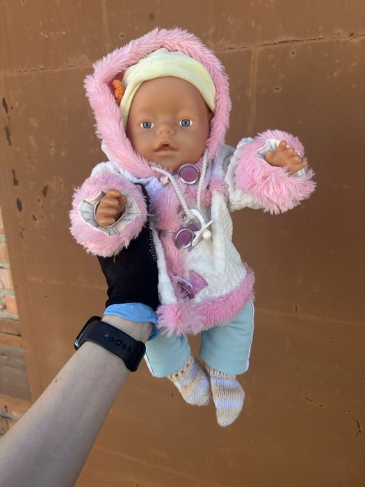 Бейбі борн, пупси, велика лялька 90 см, бейбі бьорн, ляльки