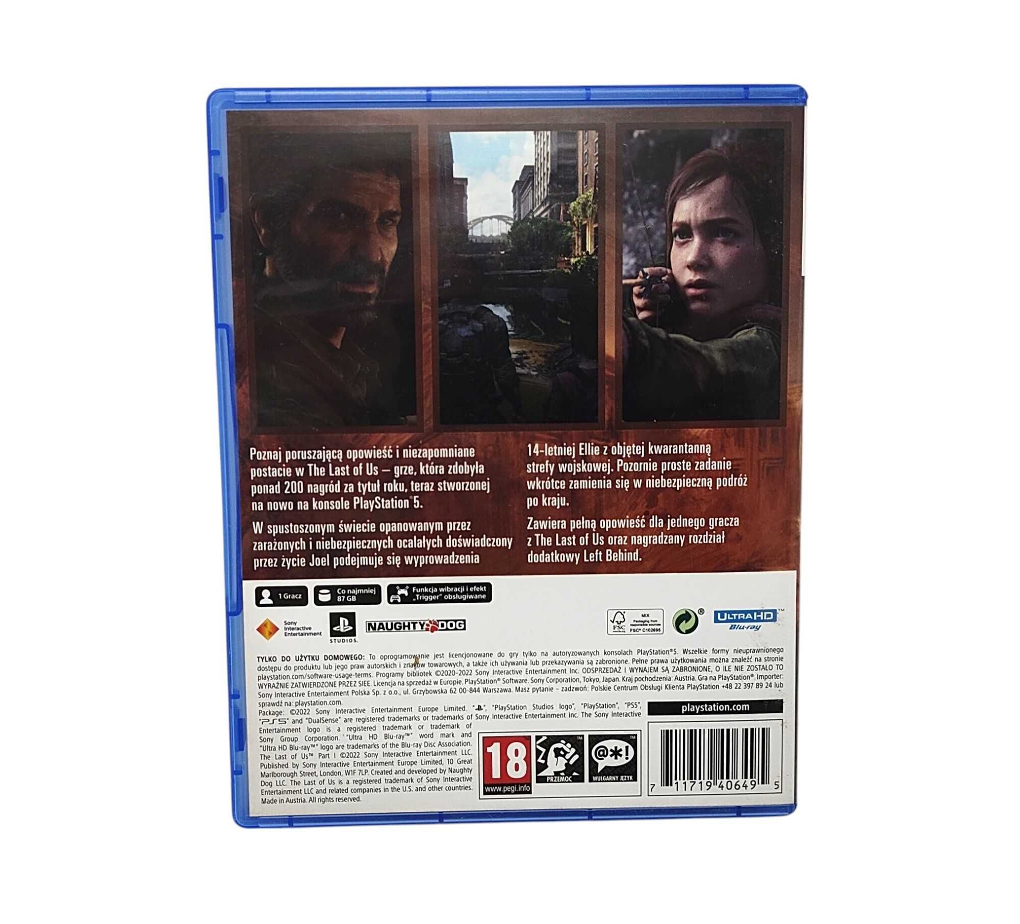 Gra na Ps5 The Last OF US PART