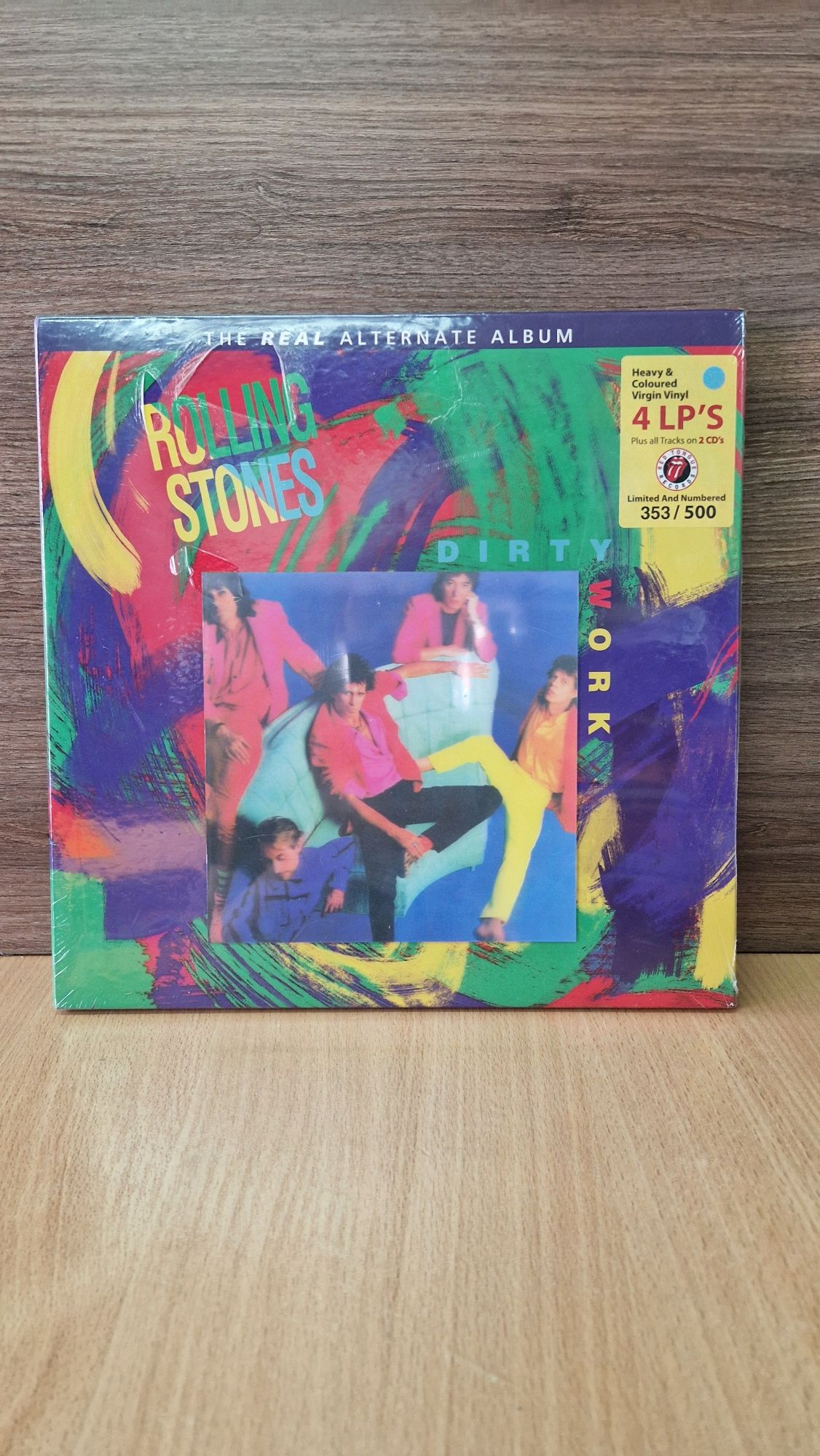 Бокс-сет вінилу The Rolling Stones "Dirty Work"