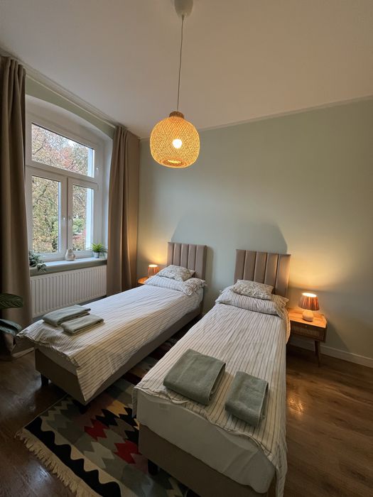 Wyjątkowy apartament dla 3 osób blisko stacji PKP