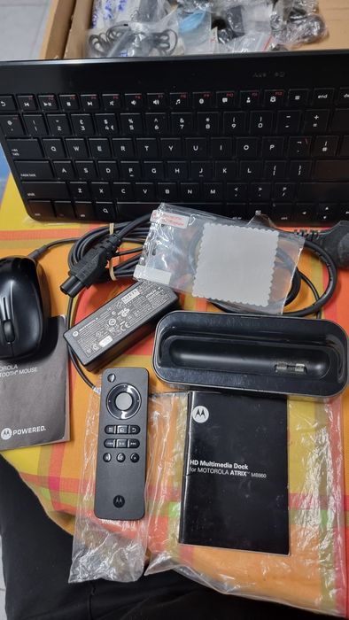 Kit Motorola Atrix MB860 Dock + Acessórios