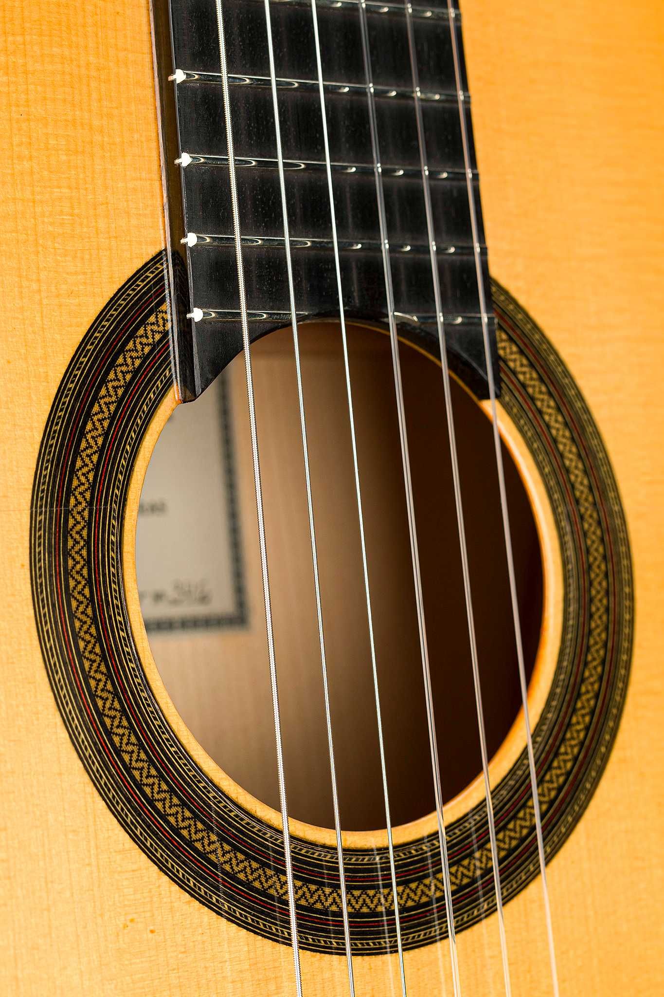 Gitara flamenco Teodoro Perez „Estudio” blanca