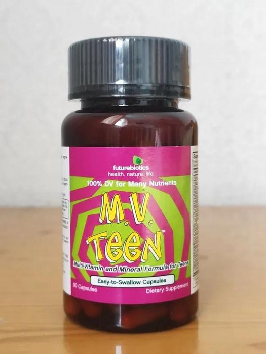 Витамины для подростков M.V. Teen FutureBiotics 90шт Iherb