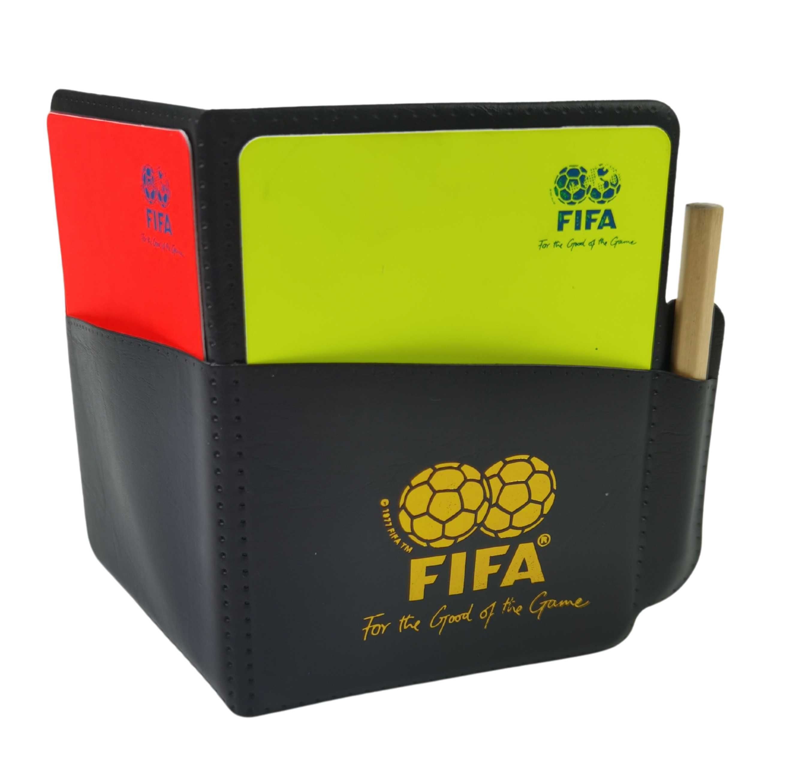 Zestaw Fifa kartki Sędziego etui gratis komplet dla sędziego PREZENT !