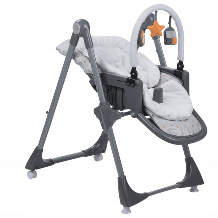 Bebeconfort Kiwi krzesełko do karmienia 3w1 Warm Gray