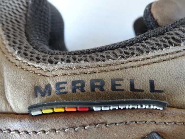 Buty MERRELL INTERCEPT roz 43,5 Skóra Vibram Trekkingowe Turystyczne