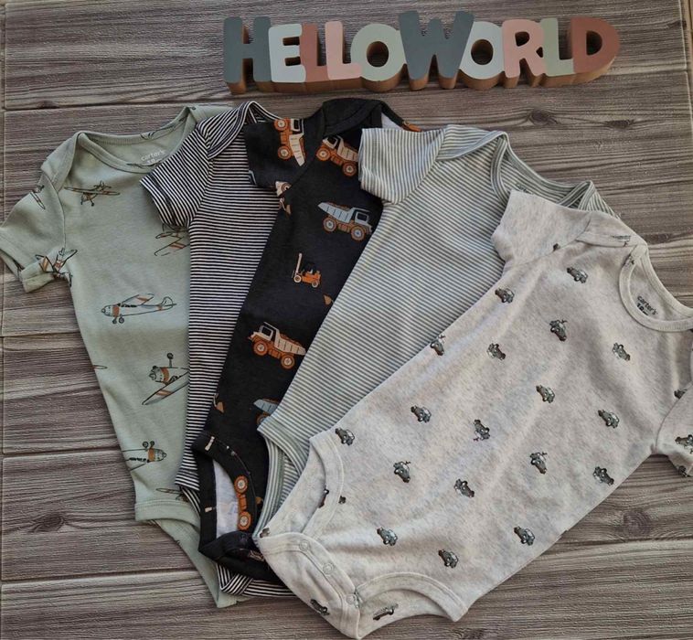 Бодіки carters боді картерс боди набори дитячий одяг