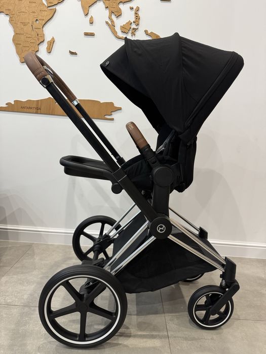 Nowa ! Spacerówka Cybex Priam 4.0 Black / Chrome Brown