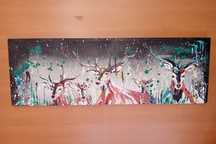 Quadro pintado à mão